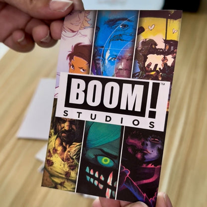 Boom Studios Index Card for BCW Short Comic Book Bin