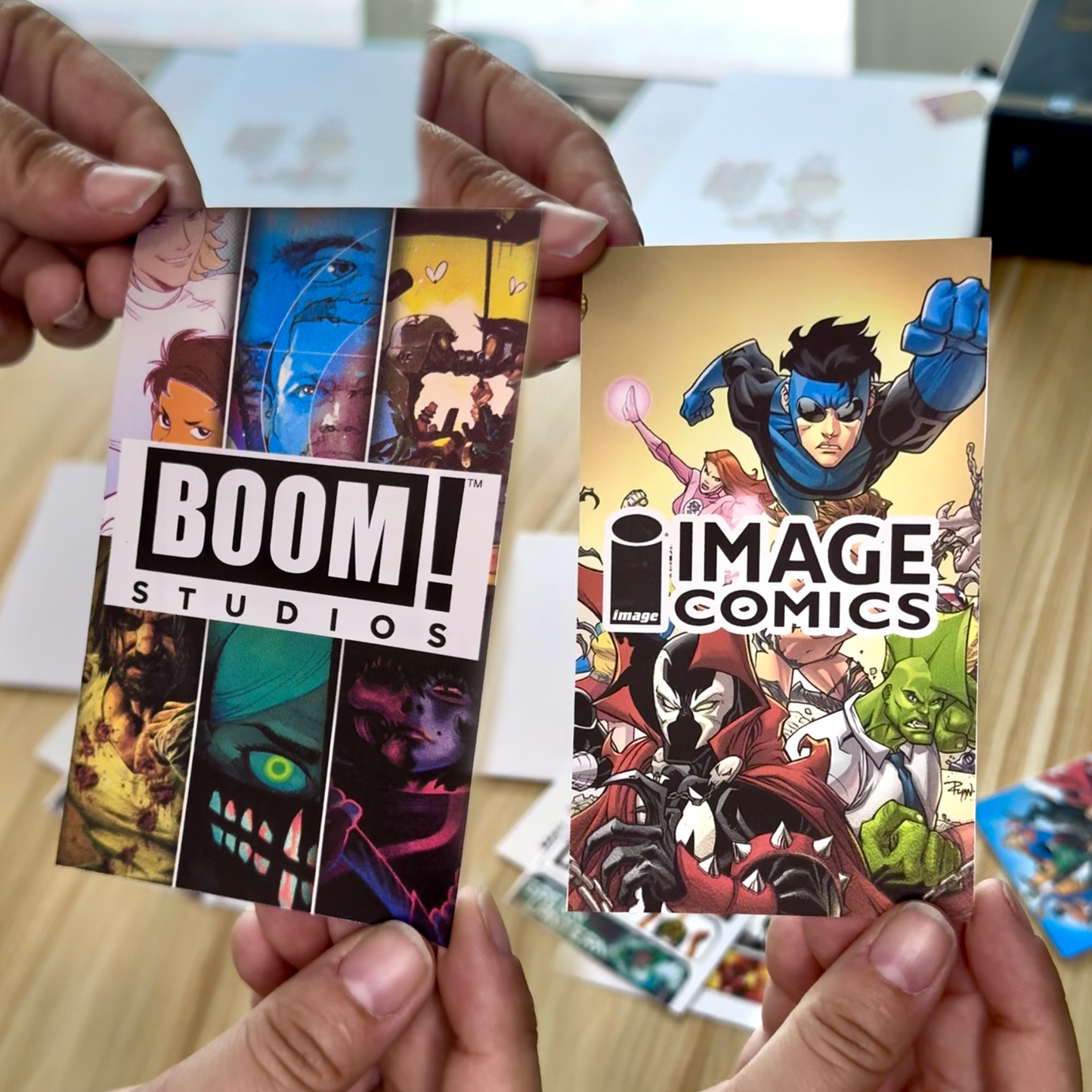 Custom Index Card for BCW Short Comic Book Bin