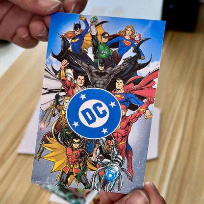 DC Index Card for BCW Short Comic Book Bin