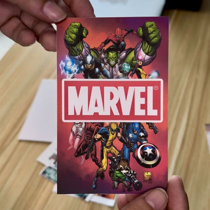 Marvel Index Card for BCW Short Comic Book Bin