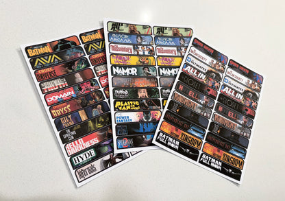 Custom Comic Books Divider Labels